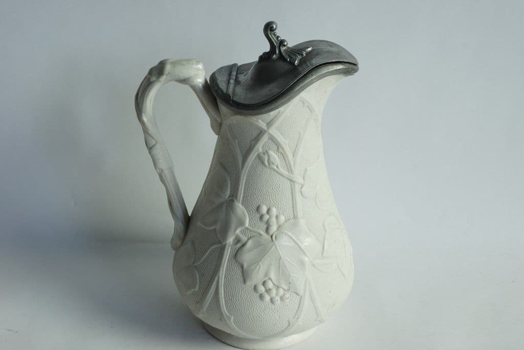 Pichet céramique anglaise William Brownfield, Cobridge Albion