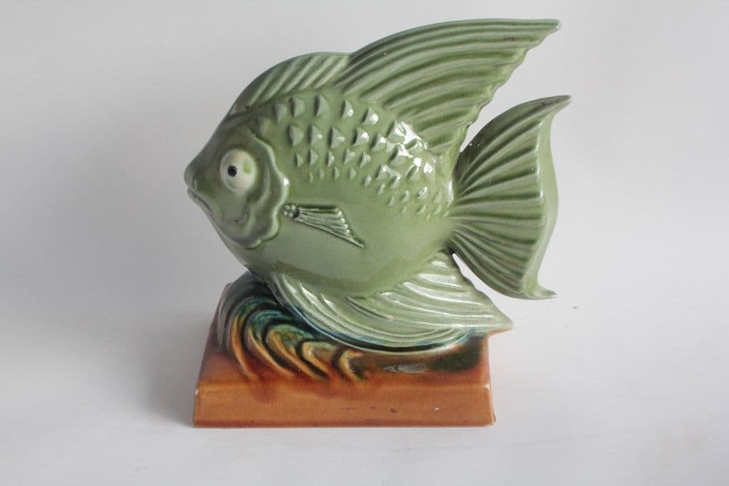 Poisson céramique émaillée